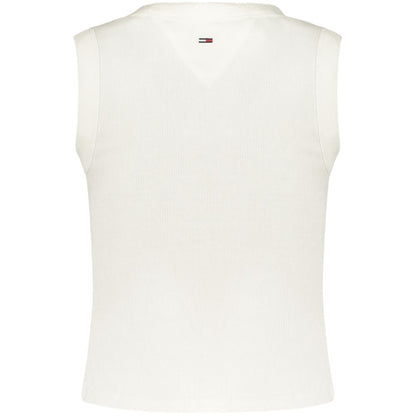 Tank Top by Tommy Hilfiger for women in stretch cotton white & print presents a uncompromising silhouette, artfully detailed with a uncompromising crew neckline and for a sophisticated, uncompromising finish.