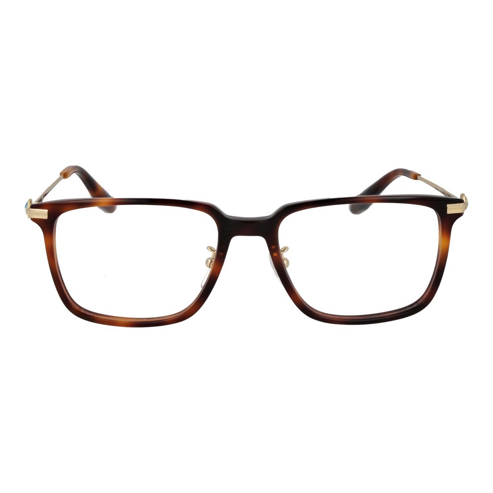 Eyeglasses Frames by BMW for men in plastic and brown showcases a refined silhouette, detailed with a brown coloured frame finish and a sophisticated full-frame frame design.