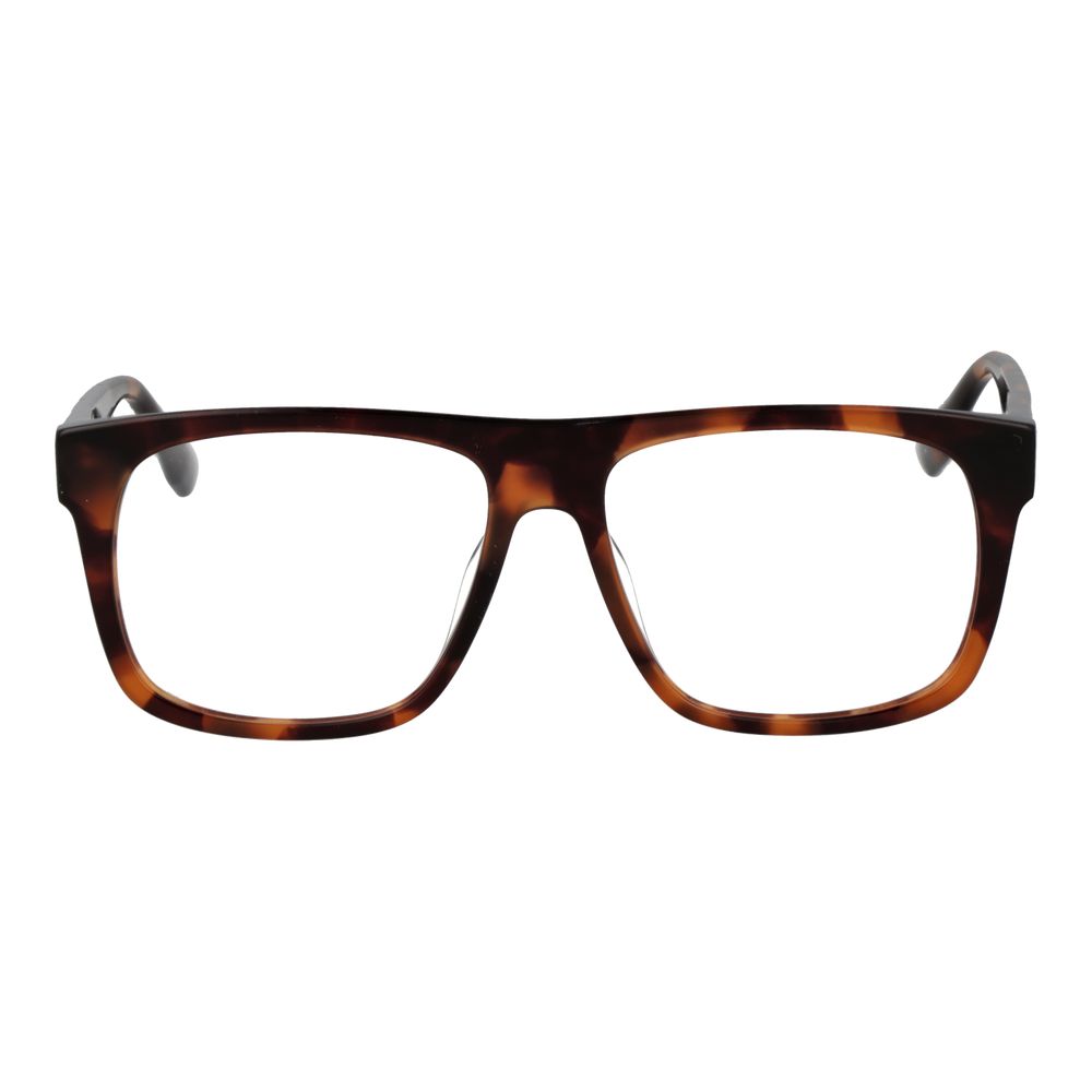 Eyeglasses Frames by BMW for men in plastic brown showcases a reflective silhouette, artfully incorporating a sophisticated brown coloured frame with a distinct full-frame frame design.