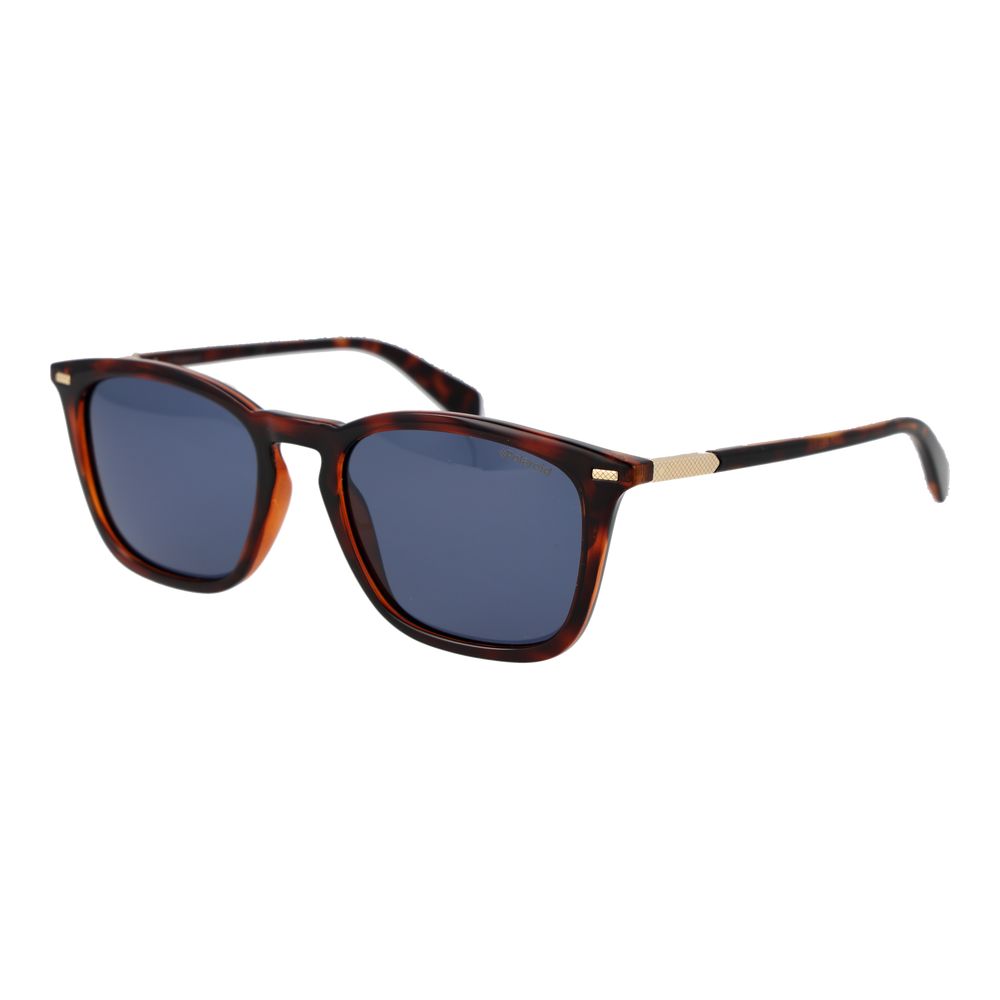 Polaroid Polarized Dark Tint Polycarbonate Sunglasses - Brown