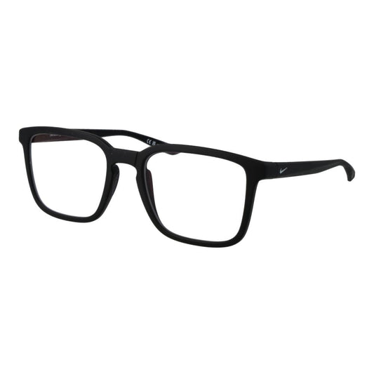 Sunglasses by Nike for men in plastic black features an ethereal rectangle full-rim frame design with black coloured frame frames and non-polarized lens for a ethereal finish.