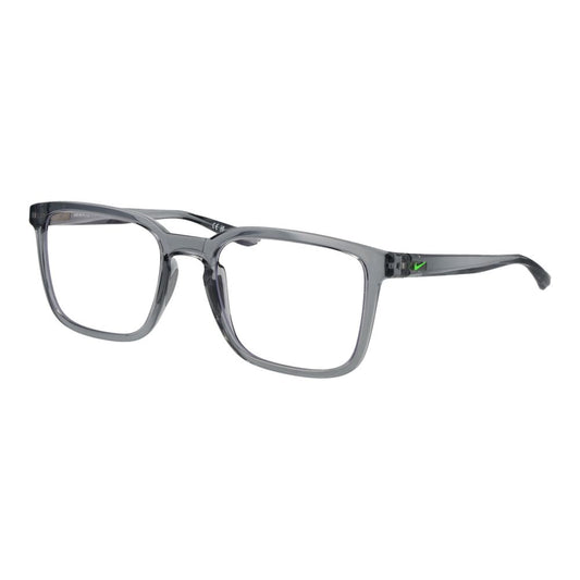Sunglasses by Nike for men in plastic gray features a sumptuous silhouette, showcasing a sumptuous rectangle full-rim frame design in gray coloured frame with high-performance non-polarized lens.
