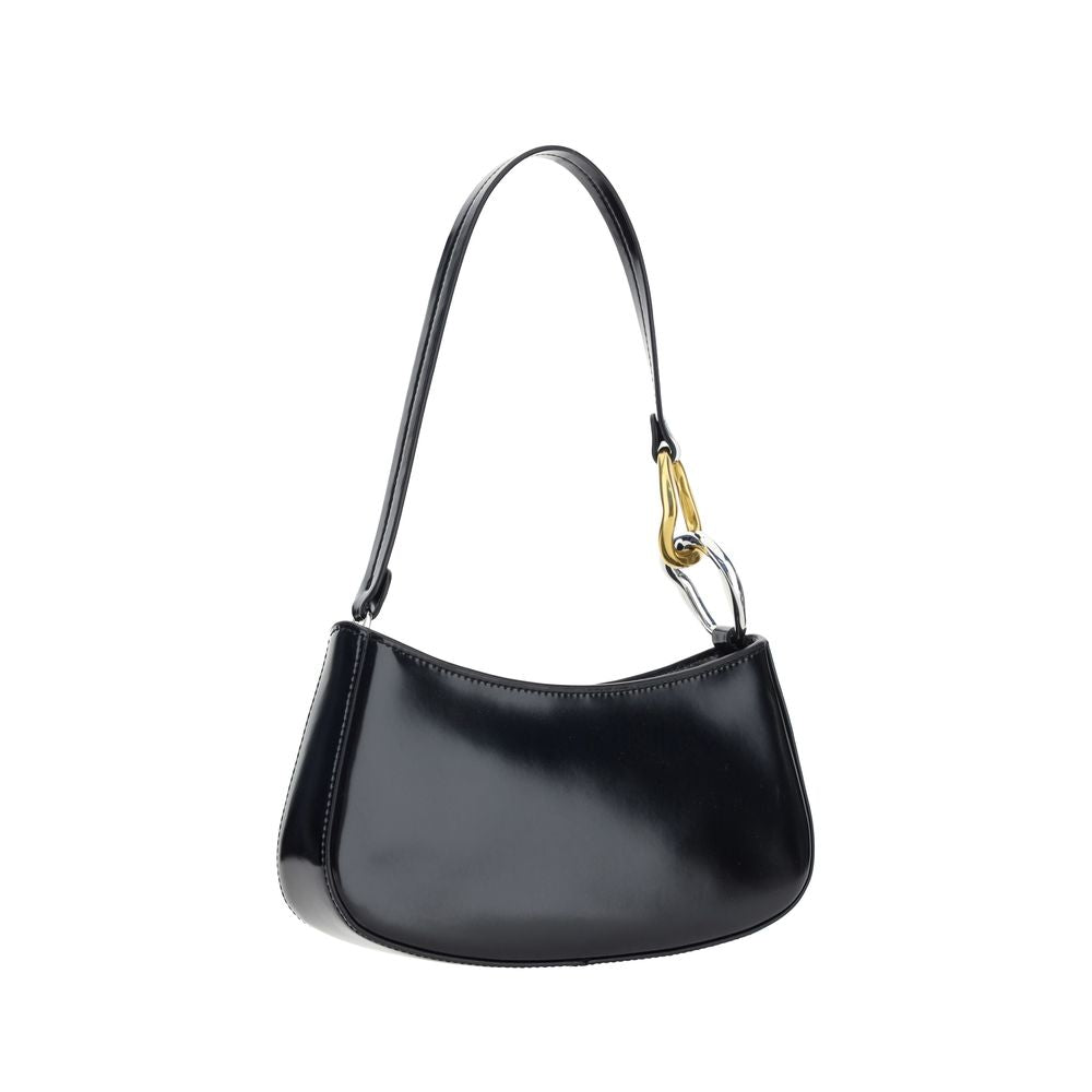 Shoulder Bag by Staud for women in bos taurus calf leather black features a enviable silhouette, showcasing a secure snap & hook, ample , and enviable shoulder-strap for a enviable finish.
