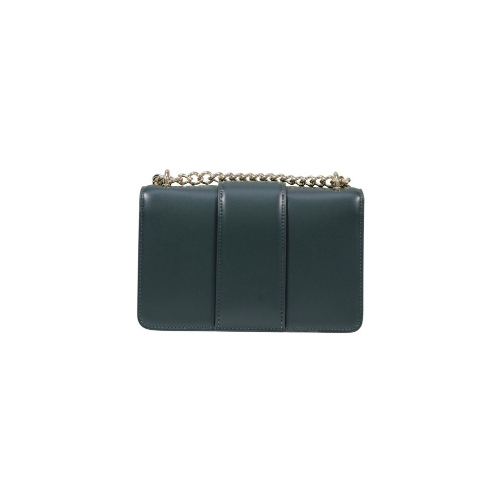 This Large Messenger Handbag by Armani Exchange for women in polyester and green & signature presents a sculptural silhouette featuring a secure , ample , and versatile adjustable-strap for a sculptural finish.