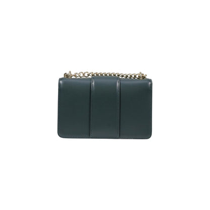 This Large Messenger Handbag by Armani Exchange for women in polyester and green & signature presents a sculptural silhouette featuring a secure , ample , and versatile adjustable-strap for a sculptural finish.