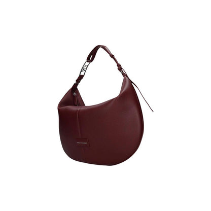Medium Shoulder Evening Handbag by Armani Exchange for women in polyester burgundy features an refined silhouette, showcasing a secure , ample , and versatile shoulder-strap & adjustable-strap for a sophisticated refined aesthetic.