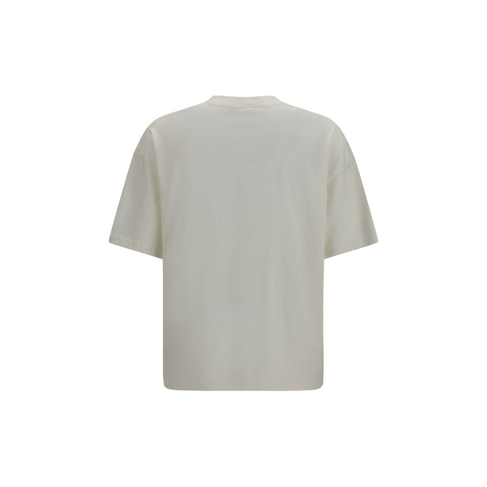 T-Shirt by Represent for men in cotton white showcases a unassuming silhouette, artfully detailed with a refined crew neckline and unassuming for a sophisticated, contemporary look.