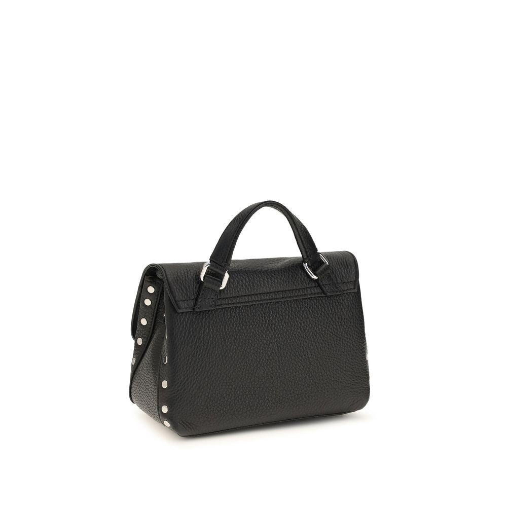 Shoulder Bag by Zanellato for women in bos taurus calf leather black & multicolor features a effortless chic silhouette with a secure zipper, ample , and versatile shoulder-strap, handle & adjustable-strap for a effortless chic finish.