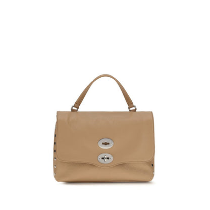 Shoulder Bag by Zanellato for women in bos taurus calf leather beige, multicolor & signature features a effortless chic silhouette with a secure zipper, ample , and versatile shoulder-strap, handle & adjustable-strap for a effortless chic finish.