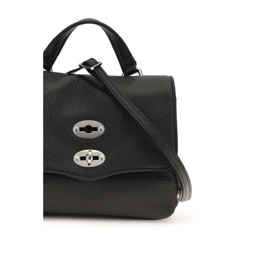 Shoulder Bag by Zanellato for women in bos taurus calf leather black & multicolor showcases a enviable silhouette, artfully detailed with a secure zipper, organized , and versatile shoulder-strap, handle & adjustable-strap for a enviable look.