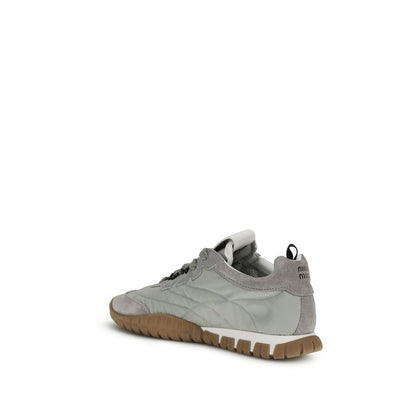 Athletic Sneakers Miu Miu women eva polyamide & bos taurus suede calf leather gray featuring a avant-garde Star Women's Athletic EVA Polyamide & Bos Taurus Suede Calf Leather Sneakers design with a avant-garde athletic style for a refined finish.