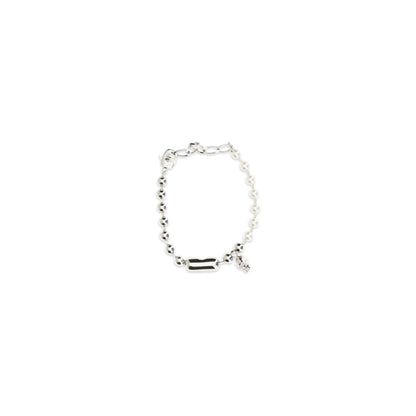 Alexander McQueen White Brass Bracelet