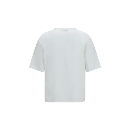 T-Shirt by Kenzo for women in cotton white, floral, signature & print showcases a fashionable silhouette, elegantly detailed with a fashionable and for a sophisticated, high-fashion look.