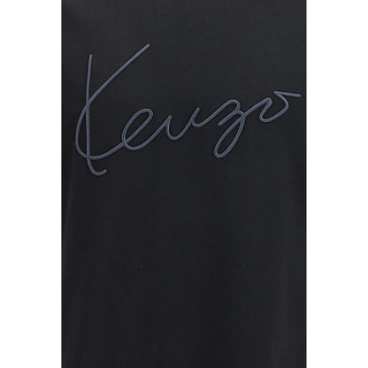 T-Shirt by Kenzo for men in cotton black & signature features an on trend silhouette, perfectly showcasing a on trend and for an elevated aesthetic.