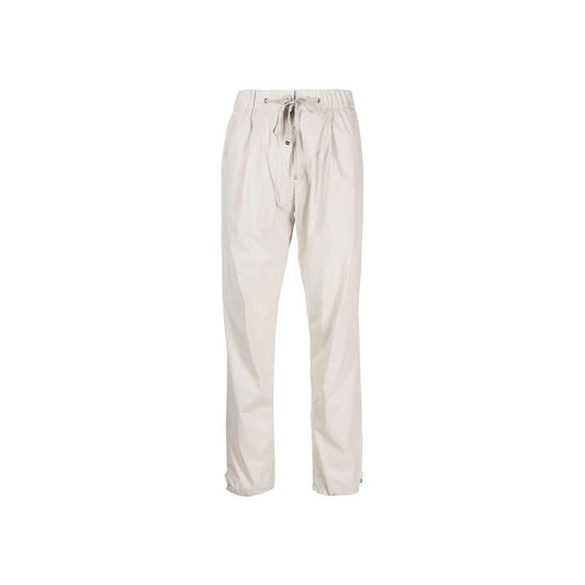 Herno Gray Elastane Athletic Pants
