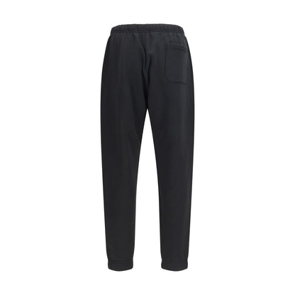 Jogger Sweatpants by Kenzo for men in cotton black & signature features a versatile silhouette, integrating performance with a versatile regular-fit, long, and comfortable .