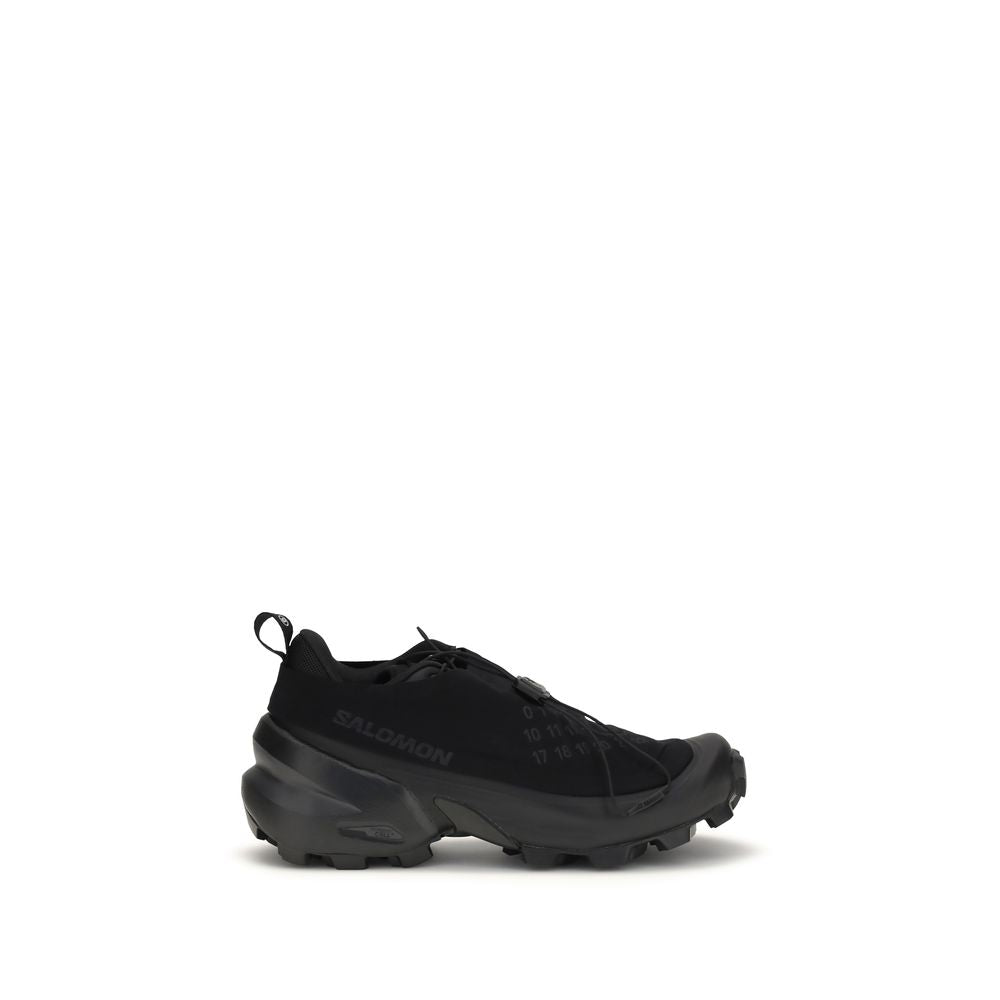Athletic Sneakers MM6 women polyamide & polyester black & signature featuring a avant-garde Women's Chunky Polyamide & Polyester Athletic Sneakers design with a avant-garde chunky style for a refined finish.