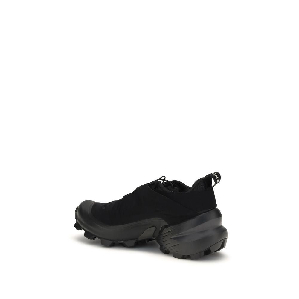 Athletic Sneakers by MM6 for women in polyamide & polyester black & signature presents a sleek silhouette, perfectly capturing the chunky style essence of Women's Chunky Polyamide & Polyester Athletic Sneakers with its sleek design and premium finish.