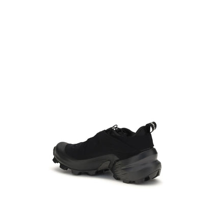 Athletic Sneakers by MM6 for women in polyamide & polyester black & signature presents a sleek silhouette, perfectly capturing the chunky style essence of Women's Chunky Polyamide & Polyester Athletic Sneakers with its sleek design and premium finish.