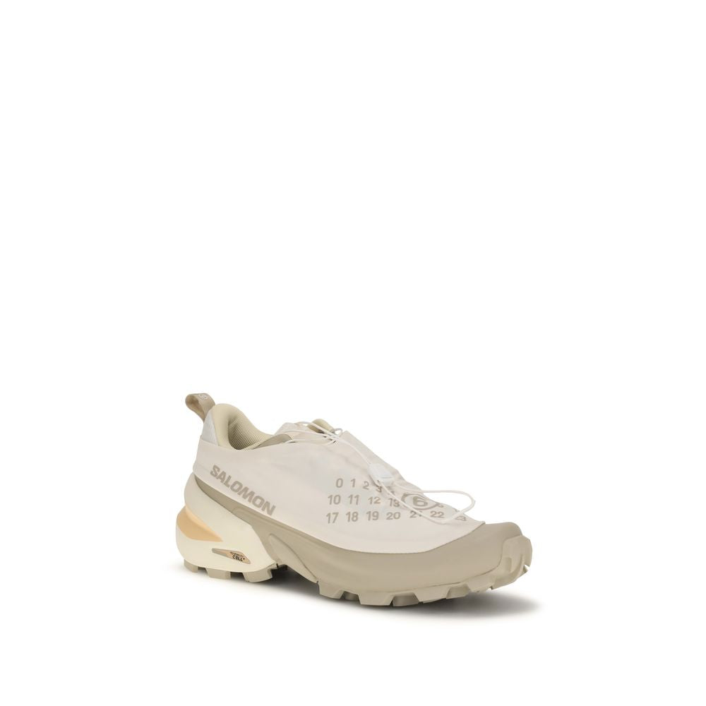 MM6 Men's Chunky Polyester & Rubber Athletic Sneakers - Beige Signature