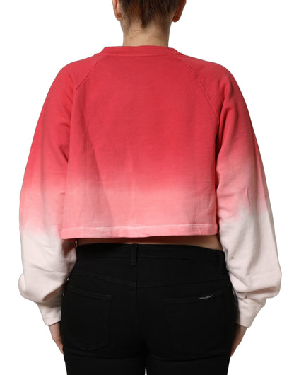 Dolce & Gabbana Multicolor StrawberryPrint Sweatshirt Sweater