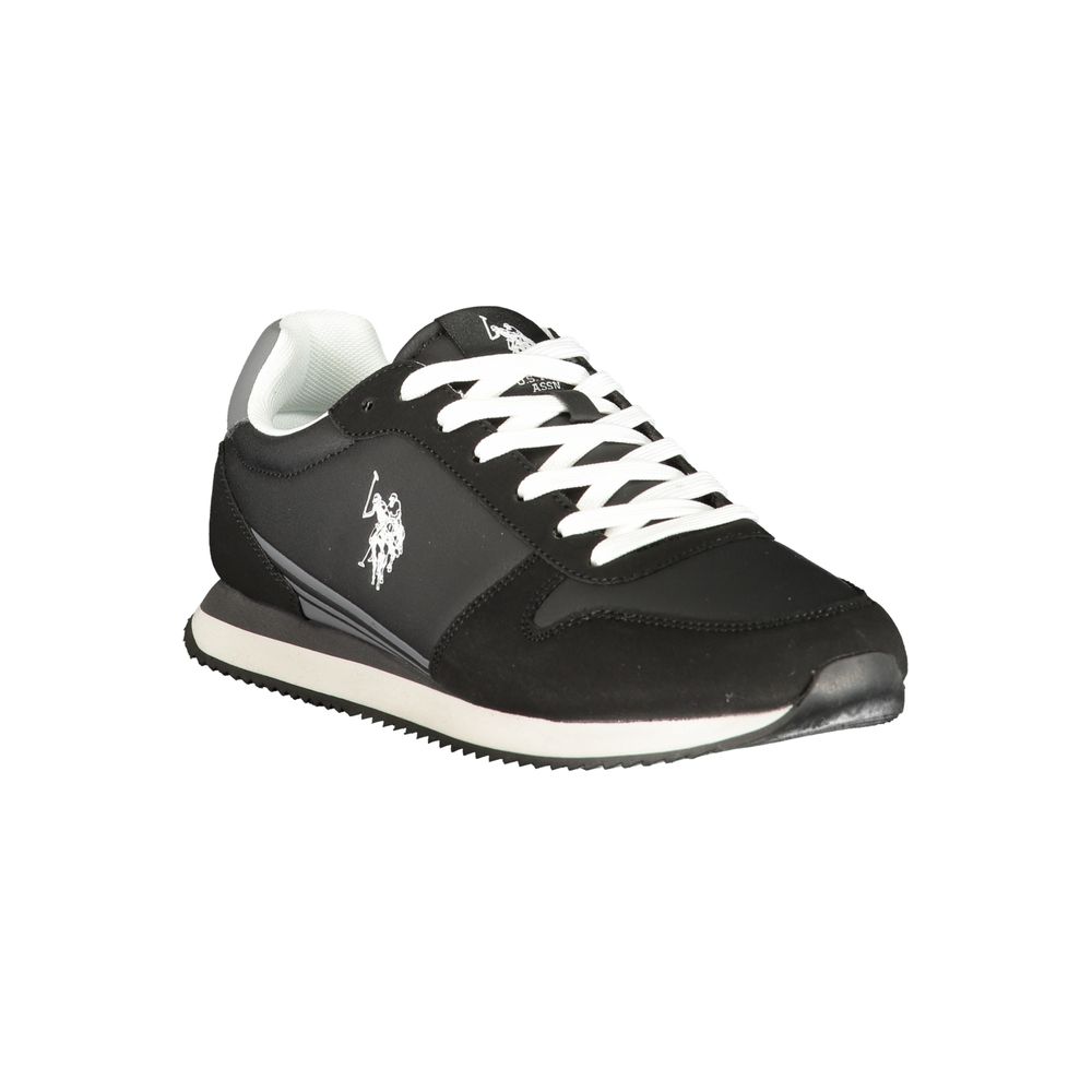 Athletic Sneakers U.S. POLO ASSN. men polyurethane black, gray & print featuring a avant-garde Men's Athletic Polyurethane Sneakers design with a avant-garde athletic style for a refined finish.