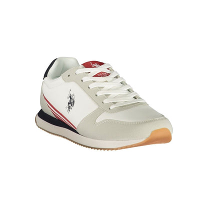 Athletic Sneakers U.S. POLO ASSN. men polyurethane blue, red, white & print featuring a avant-garde Men's Athletic Polyurethane Sneakers design with a avant-garde athletic style for a refined finish.
