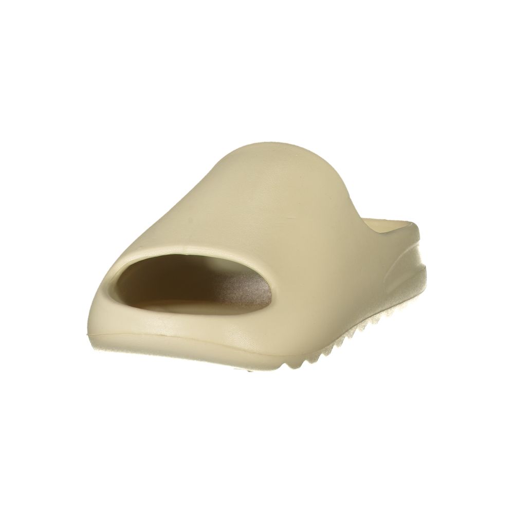 Sandals by Norway 1963 for women in polyurethane beige & signature features an architectural silhouette, showcasing the architectural Women's Polyurethane Sandals with a and .