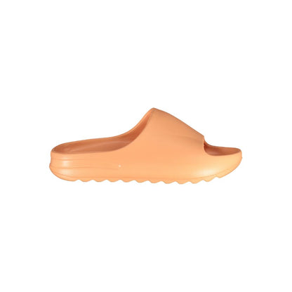 Slippers by Norway 1963 for women in polyurethane orange presents a effortless silhouette, showcasing the elegant Women's Polyurethane Slippers design with its unique and sophisticated .