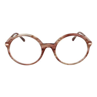 Eyeglasses Frames by Sandro for women in pink features a refined silhouette, showcasing a refined rose coloured frame and full-frame frame design for a sophisticated, premium look.