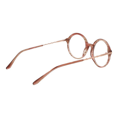 Eyeglasses Frames by Sandro for women in pink features an refined silhouette, showcasing a sophisticated rose coloured frame and refined full-frame frame design for a refined look.