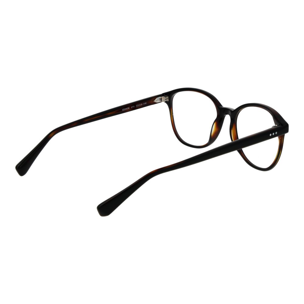 Eyeglasses Frames by Sandro for men in black features an refined silhouette, showcasing a sophisticated black coloured frame and refined full-frame frame design for a refined look.