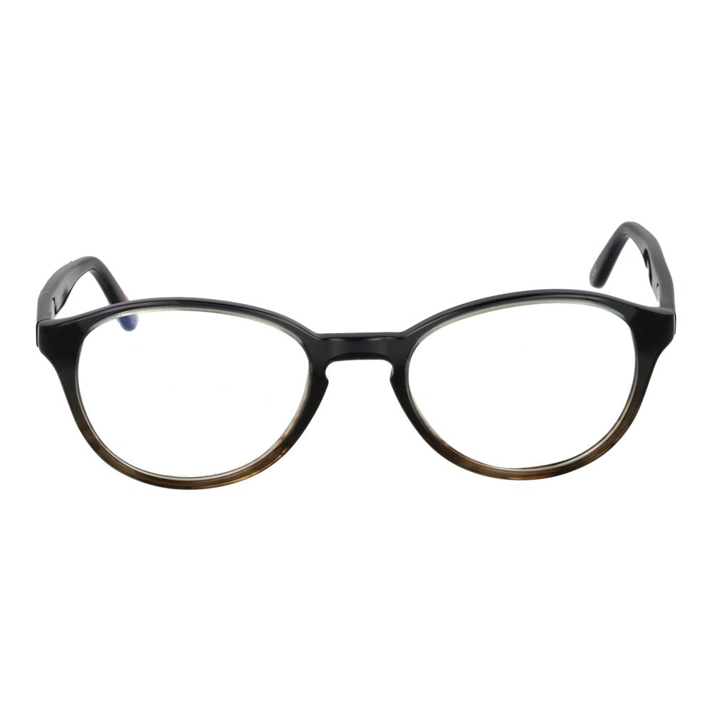 Eyeglasses Frames by Andy Wolf for unisex in and gray showcases a refined silhouette, detailed with a gray coloured frame finish and a sophisticated full-frame frame design.