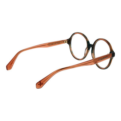 Eyeglasses Frames by Christian Lacroix for women in multicolor features an refined silhouette, showcasing a sophisticated green coloured frame and refined full-frame frame design for a refined look.