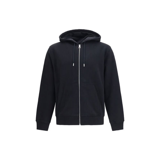 Sweatshirt Hoodie by Givenchy for men in cotton black & print features a edgy silhouette, detailed with a edgy hooded neckline and long-sleeve for a refined finish.