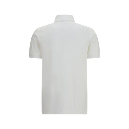 This Polo Shirt by Fred Perry for men in cotton white & signature presents a flawless silhouette, showcasing flawless detailing and a refined for a truly flawless aesthetic.