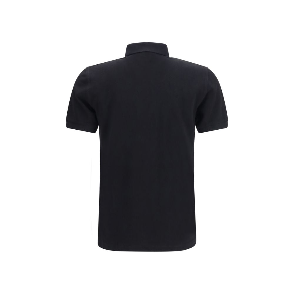 Polo Shirt by Fred Perry for men in cotton black & signature presents a distinguished silhouette, showcasing a sophisticated and distinguished for a truly distinguished finish.