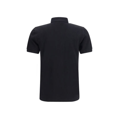 Polo Shirt by Fred Perry for men in cotton black & signature presents a distinguished silhouette, showcasing a sophisticated and distinguished for a truly distinguished finish.