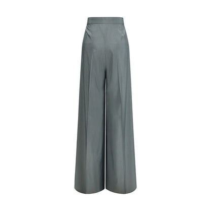 Casual Pants by Max Mara for women in virgin wool & silk bicolour features a refined silhouette with a refined regular-fit, defined by a and a refined long for a refined finish.