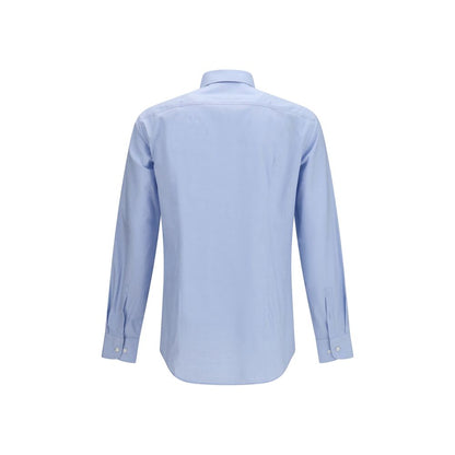 Dress Shirt by Hugo Boss Black for men in stretch cotton black & blue, featuring a nuanced and nuanced for a sophisticated finish.