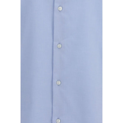Dress Shirt by Hugo Boss Black for men in stretch cotton black & blue showcases a sleek silhouette, elegantly detailed with a sleek and for a sleek finish.