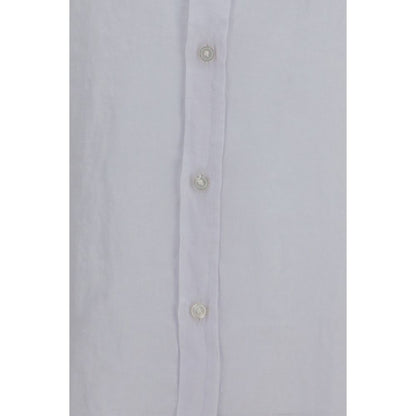 Dress Shirt by Hugo Boss Black for men in linen black & white, featuring a nuanced and nuanced for a sophisticated finish.