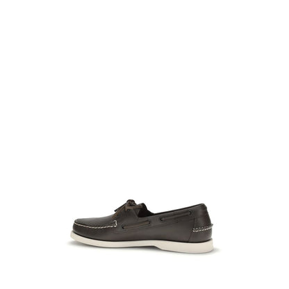 Loafer Slip-On Shoes by Sebago for men in bos taurus calf leather brown showcases a impeccable silhouette as Men's Bos Taurus Calf Leather Loafer Slip-On Shoes, artfully designed with a impeccable and refined for a impeccable finish.