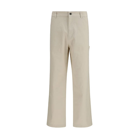 Casual Pants by Sebago for men in stretch cotton canvas beige presents a tailored silhouette, showcasing a tailored regular-fit and long cut with a refined for a truly tailored aesthetic.