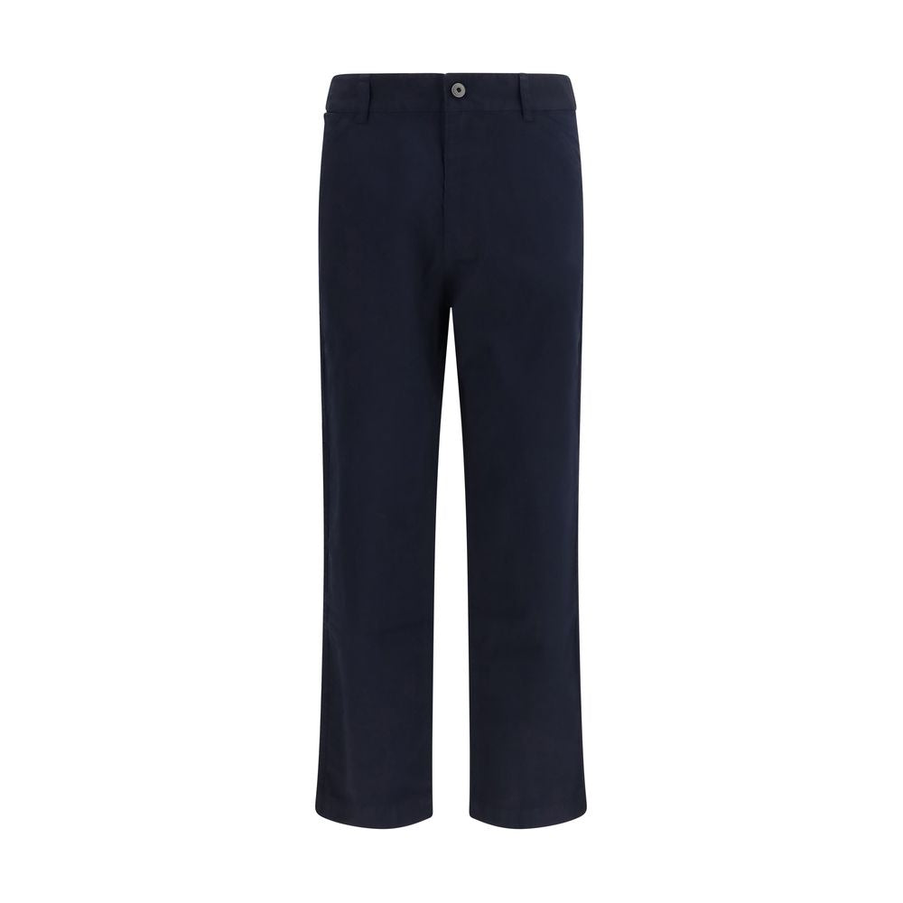 Casual Pants by Sebago for men in stretch cotton canvas blue features an sophisticated and regular-fit with a precise long, creating a sophisticated and sophisticated silhouette.