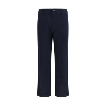 Casual Pants by Sebago for men in stretch cotton canvas blue features an sophisticated and regular-fit with a precise long, creating a sophisticated and sophisticated silhouette.