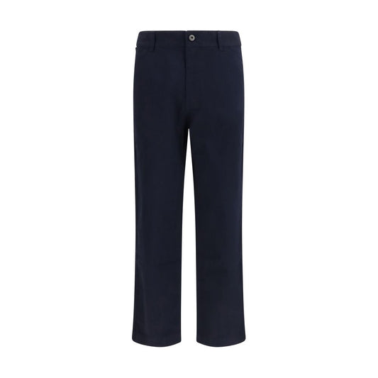 Casual Pants by Sebago for men in stretch cotton canvas blue features an sophisticated and regular-fit with a precise long, creating a sophisticated and sophisticated silhouette.