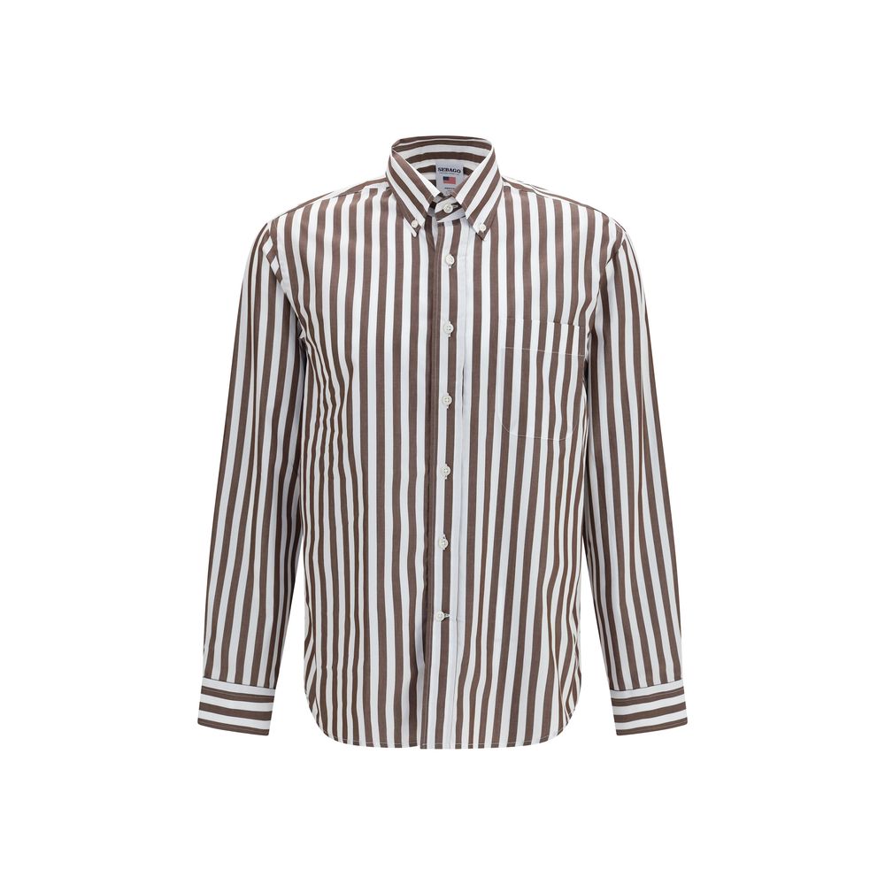 Sebago Brown Cotton Shirt