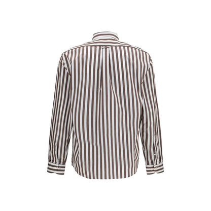 Sebago Brown Cotton Shirt