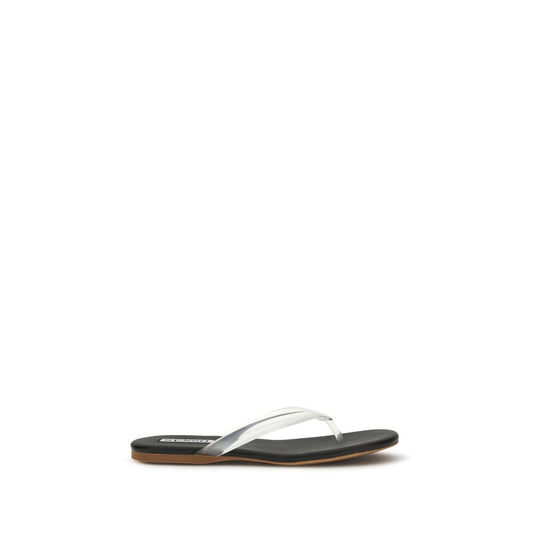 Flip-Flop Thong Sandals by Senso for women in leather & rubber black & transparent features an architectural design from the City Women's Leather & Rubber Flip-Flop Thong Sandals collection, defined by a architectural and for a architectural finish.